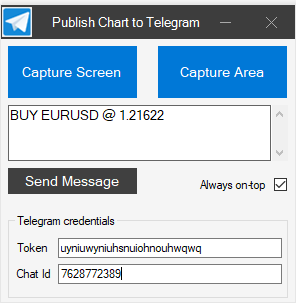 Forex MT4 Ninjatrader Telegram Pictures Signals